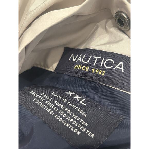 Nautica Jacket Men's Size Multicolored XXL 2XL Zip Up - Picture 9 of 9